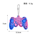 Amazon Hot Sale Early Education Brain Teaser Popping Fidget Toys Stress Relief Hand Toys for Kids Adult Fidget Toy Keychain